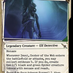 Murders at Karlov Manor - 362 - Izoni, Center of the Web - Rare - BG - Non-foil