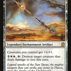 Theros - 33 - Spear of Heliod - Rare - W - Non-foil (Front)