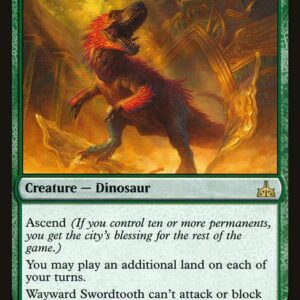 Rivals of Ixalan - 150 - Wayward Swordtooth - Rare - G - Non-foil