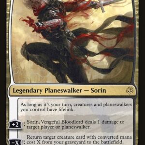 War of the Spark - 217 - Sorin, Vengeful Bloodlord - Rare - WB - Non-foil (Front)