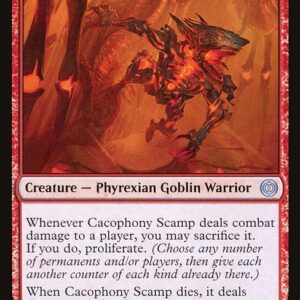 Phyrexia: All Will Be One - 124 - Cacophony Scamp - Uncommon - R - Foil