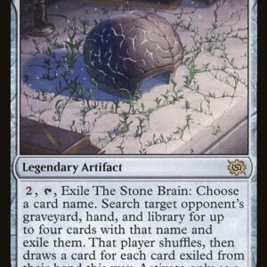 The Brothers' War - 247 - The Stone Brain - Rare - C - Non-foil