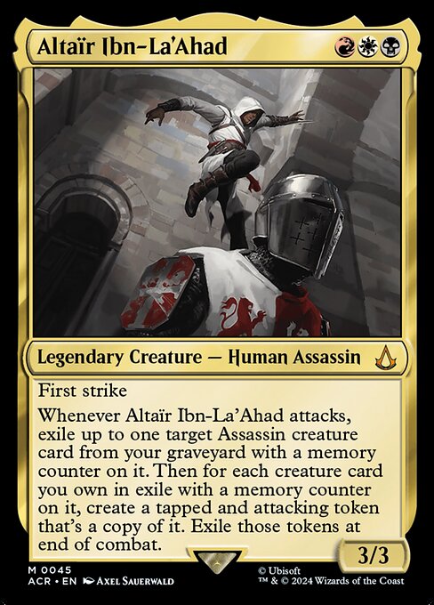 Assassin's Creed - 45 - Altaïr Ibn-La'Ahad - Mythic - Multi - Foil