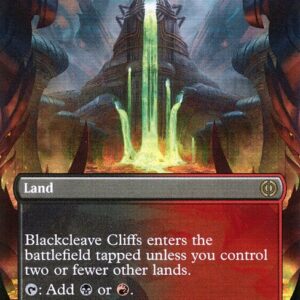 Phyrexia: All Will Be One - 370 - Blackcleave Cliffs - Rare - C - Non-foil