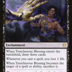 Theros Beyond Death - 117 - Treacherous Blessing - Rare - B - Non-foil