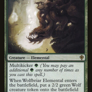 Worldwake - 118 - Wolfbriar Elemental - Rare - G - Non-foil