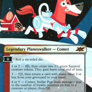 Unfinity - 526 - Comet, Stellar Pup - Mythic - WR - Foil