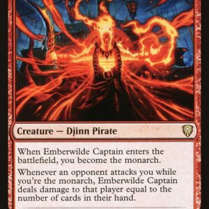 Commander Legends - 175 - Emberwilde Captain - Rare - R - Non-foil