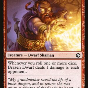 Adventures in the Forgotten Realms - 134 - Brazen Dwarf - Common - R - Non-foil