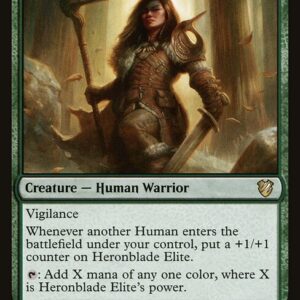 Midnight Hunt Commander - 26 - Heronblade Elite - Rare - G - Non-foil (Front)