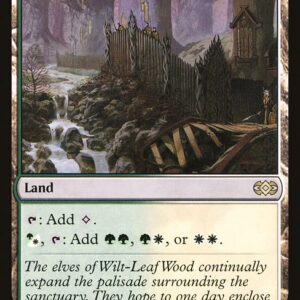 Double Masters - 332 - Wooded Bastion - Rare - C - Non-foil