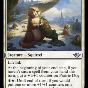 Outlaws of Thunder Junction - 24 - Prairie Dog - Uncommon - W - Non-foil