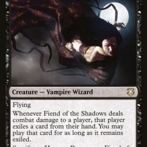 Forgotten Realms Commander - 99 - Fiend of the Shadows - Rare - B - Non-foil (Front)