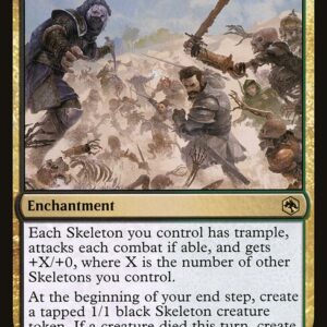 Adventures in the Forgotten Realms - 232 - Skeletal Swarming - Rare - BG - Non-foil