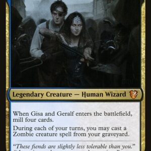 Midnight Hunt Commander - 150 - Gisa and Geralf - Mythic - UB - Non-foil (Front)