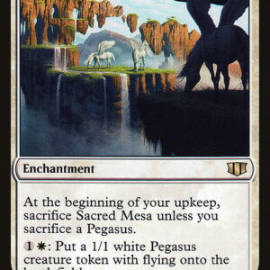 Commander 2014 - 86 - Sacred Mesa - Rare - W - Non-foil (Front)