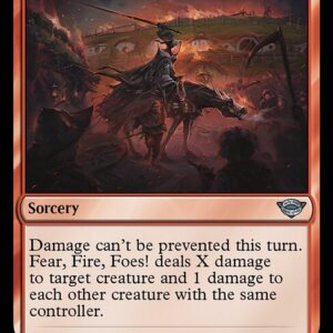 The Lord of the Rings: Tales of Middle-earth - 125 - Fear, Fire, Foes! - Uncommon - R - Non-foil