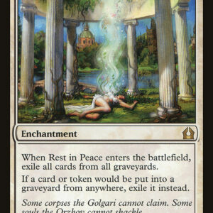 Return to Ravnica - 18 - Rest in Peace - Rare - W - Non-foil
