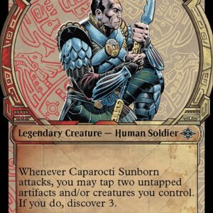 The Lost Caverns of Ixalan - 302 - Caparocti Sunborn - Uncommon - WR - Foil (Front)