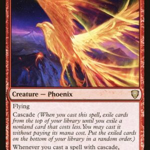 Commander Legends - 161 - Aurora Phoenix - Rare - R - Non-foil