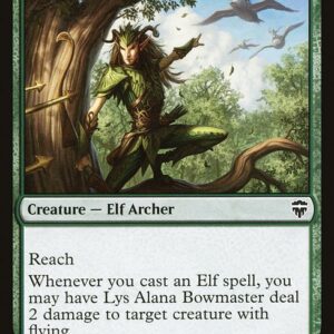 Commander Legends - 241 - Lys Alana Bowmaster - Common - G - Non-foil