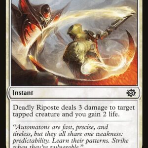 The Brothers' War - 5 - Deadly Riposte - Common - W - Non-foil