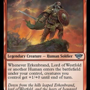 The Lord of the Rings: Tales of Middle-earth - 123 - Erkenbrand, Lord of Westfold - Uncommon - R - Non-foil