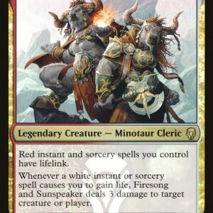 Dominaria - 280 - Firesong and Sunspeaker - Rare - WR - Foil