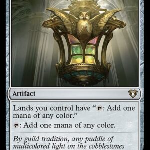 Commander Masters - 376 - Chromatic Lantern - Rare - C - Foil