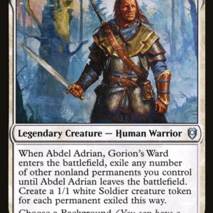 Commander Legends: Battle for Baldur's Gate - 2 - Abdel Adrian, Gorion's Ward - Uncommon - W - Non-foil