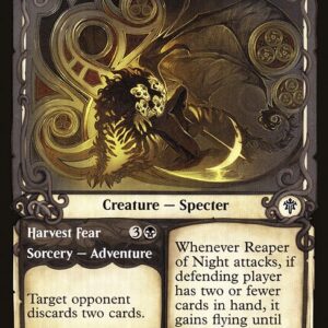 Throne of Eldraine - 289 - Reaper of Night // Harvest Fear - Common - B - Non-foil