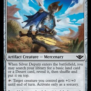 Outlaws of Thunder Junction - 248 - Silver Deputy - Common - C - Non-foil