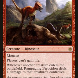 Ixalan - 154 - Rampaging Ferocidon - Rare - R - Foil