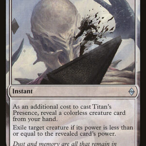 Battle for Zendikar - 14 - Titan's Presence - Uncommon - C - Non-foil