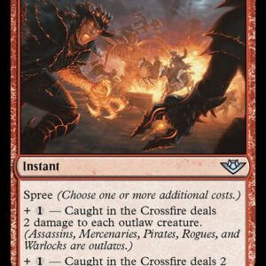 Outlaws of Thunder Junction - 117 - Caught in the Crossfire - Uncommon - R - Non-foil