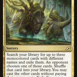 Ikoria: Lair of Behemoths - 185 - Emergent Ultimatum - Rare - Multi - Foil (Front)