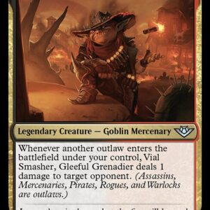 Outlaws of Thunder Junction - 235 - Vial Smasher, Gleeful Grenadier - Uncommon - BR - Non-foil
