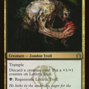Return to Ravnica - 177 - Lotleth Troll - Rare - BG - Non-foil