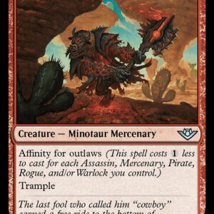 Outlaws of Thunder Junction - 127 - Hellspur Brute - Uncommon - R - Non-foil