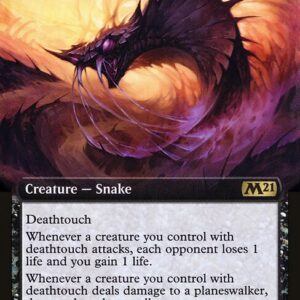 Core Set 2021 - 357 - Hooded Blightfang - Rare - B - Non-foil (Front)