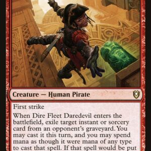Commander Legends: Battle for Baldur's Gate - 788 - Dire Fleet Daredevil - Rare - R - Non-foil