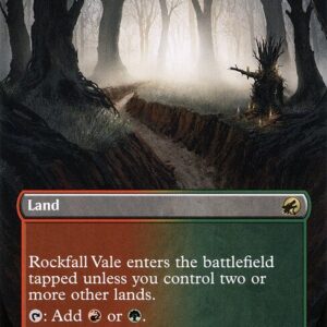 Innistrad: Midnight Hunt - 284 - Rockfall Vale - Rare - C - Non-foil