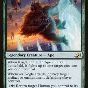 Ikoria: Lair of Behemoths - 162 - Kogla, the Titan Ape - Rare - G - Foil (Front)