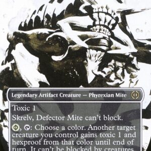 Phyrexia: All Will Be One - 301 - Skrelv, Defector Mite - Rare - W - Foil