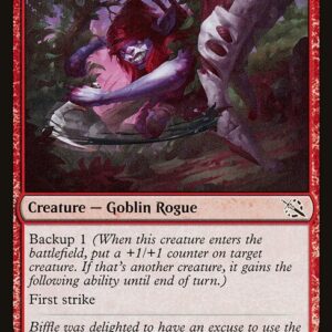 March of the Machine - 161 - Redcap Heelslasher - Common - R - Foil