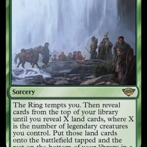 The Lord of the Rings: Tales of Middle-earth - 186 - The Ring Goes South - Rare - G - Foil