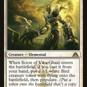 Dragon's Maze - 7 - Scion of Vitu-Ghazi - Rare - W - Non-foil (Front)