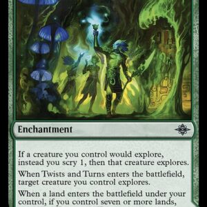 The Lost Caverns of Ixalan - 217 - Twists and Turns // Mycoid Maze - Uncommon - C - Non-foil (Front)