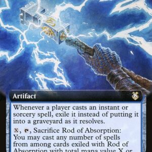 Forgotten Realms Commander - 288 - Rod of Absorption - Rare - U - Non-foil (Front)