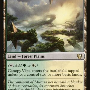 Midnight Hunt Commander - 168 - Canopy Vista - Rare - C - Non-foil (Front)